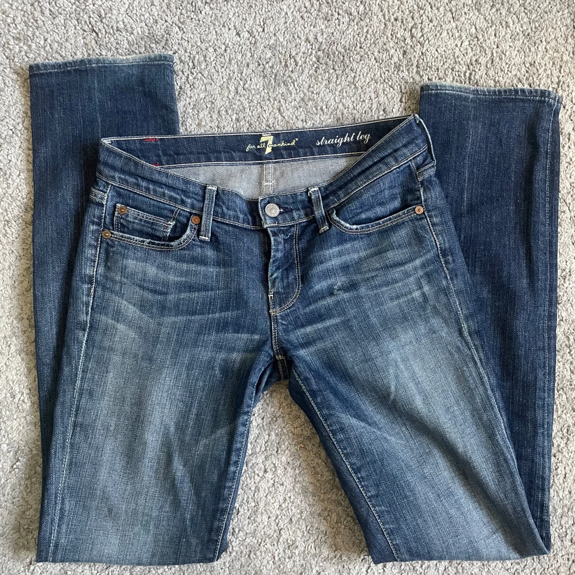 Lågmidjade jeans  - 3