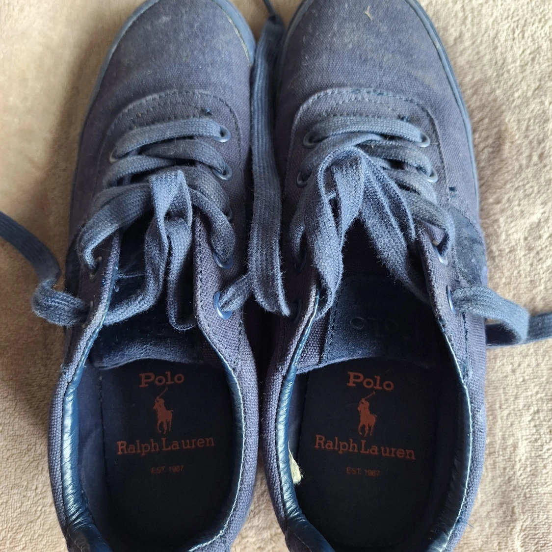 Mörkblå sneakers från Polo Ralph Lauren - 3