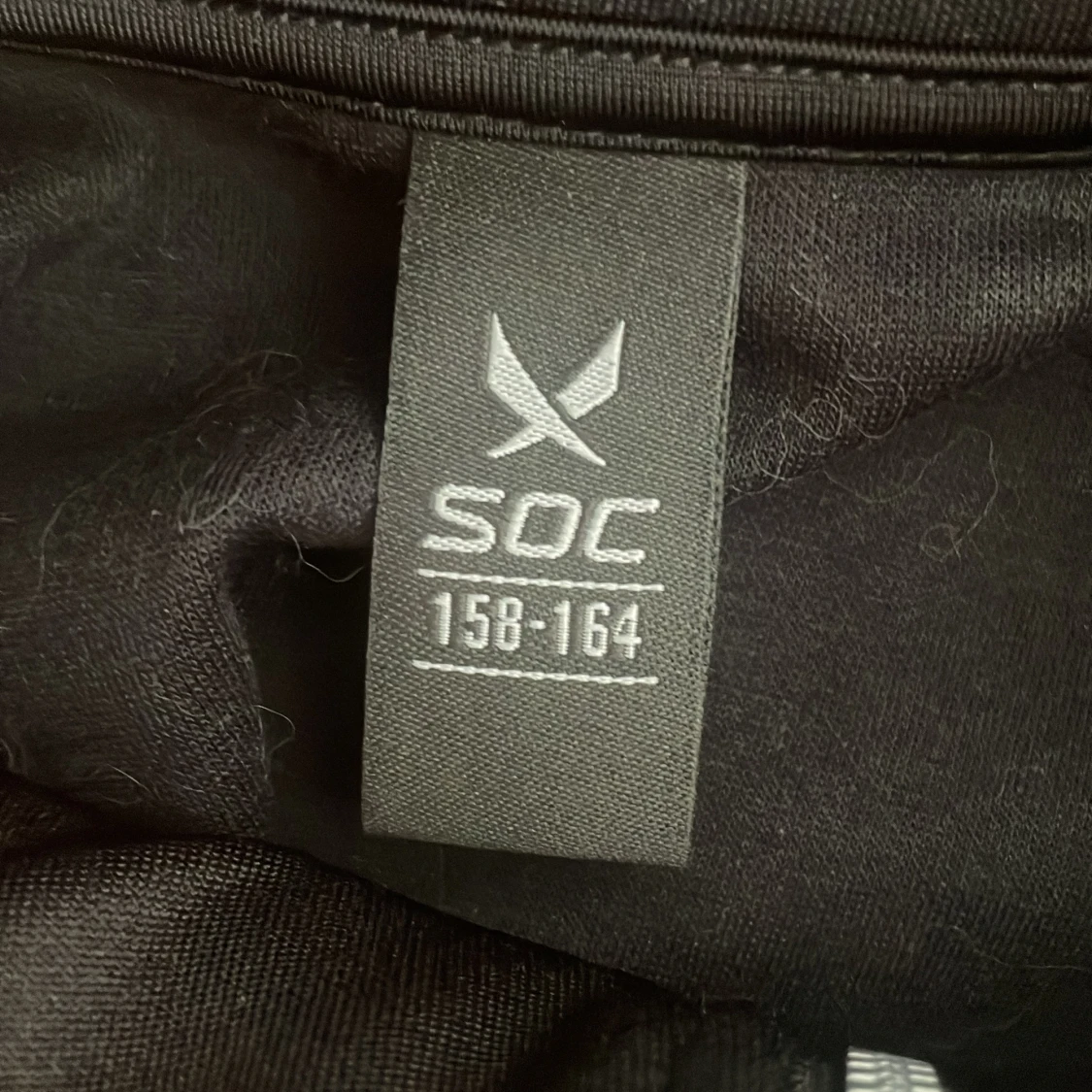 Svart träningsjacka från SOC, 158/164 - 2