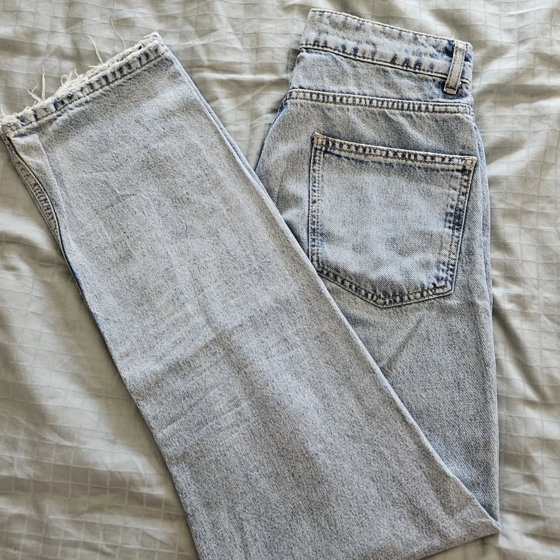 Ljusblå raka jeans Denim Rebel 36 - 1