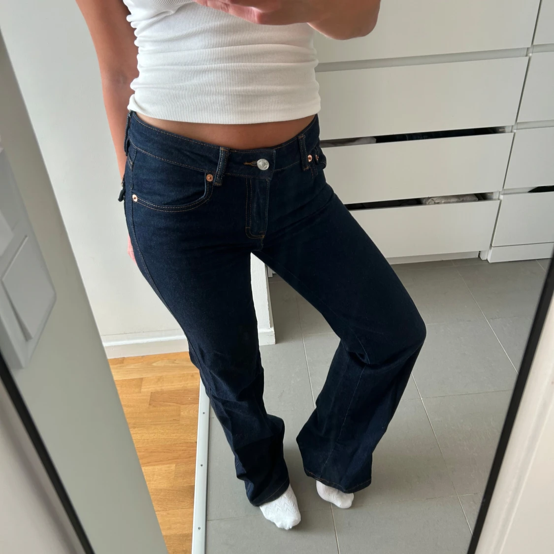 Jeans i 90s boot från Lager157