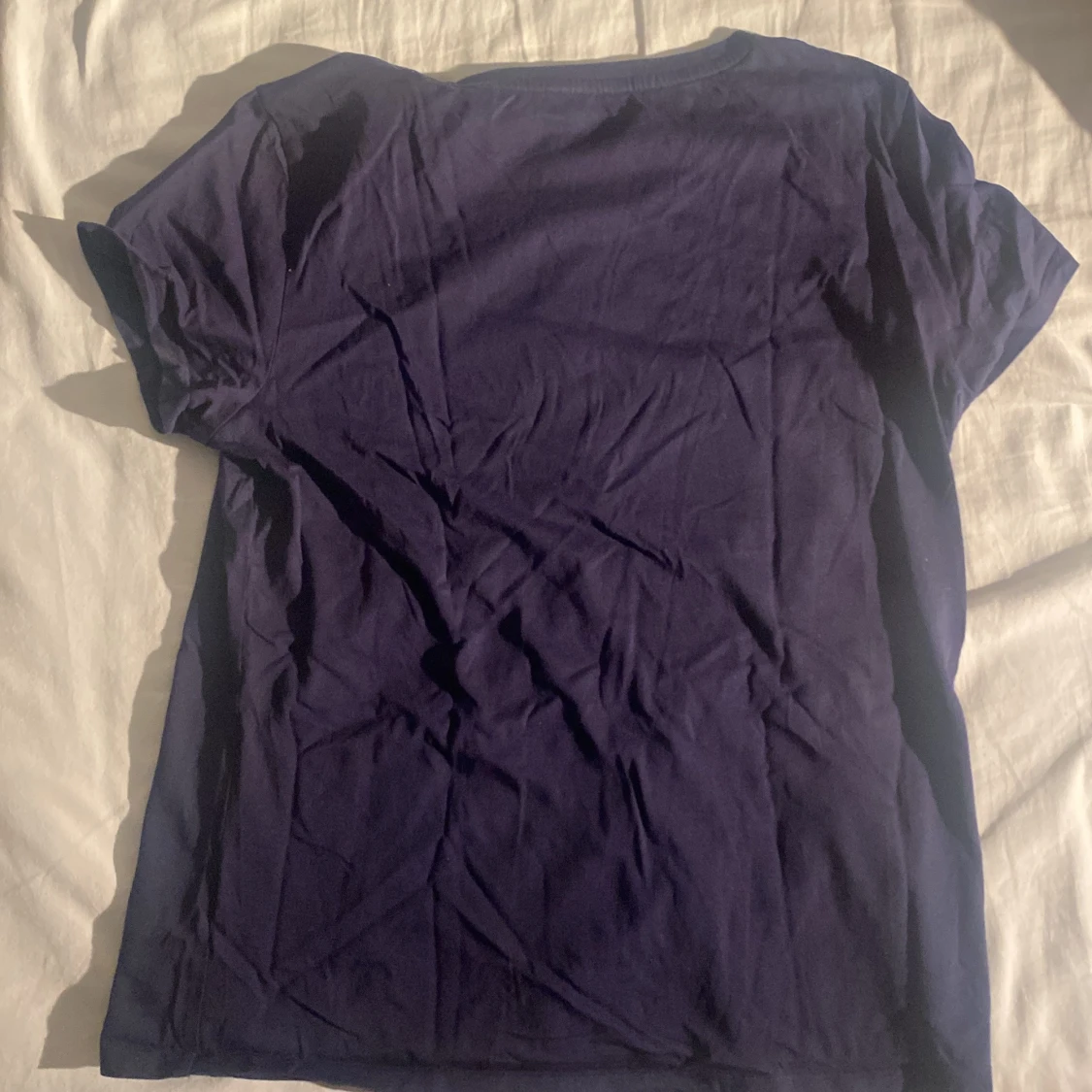 Mörkblå GANT t-shirt med logga - 3