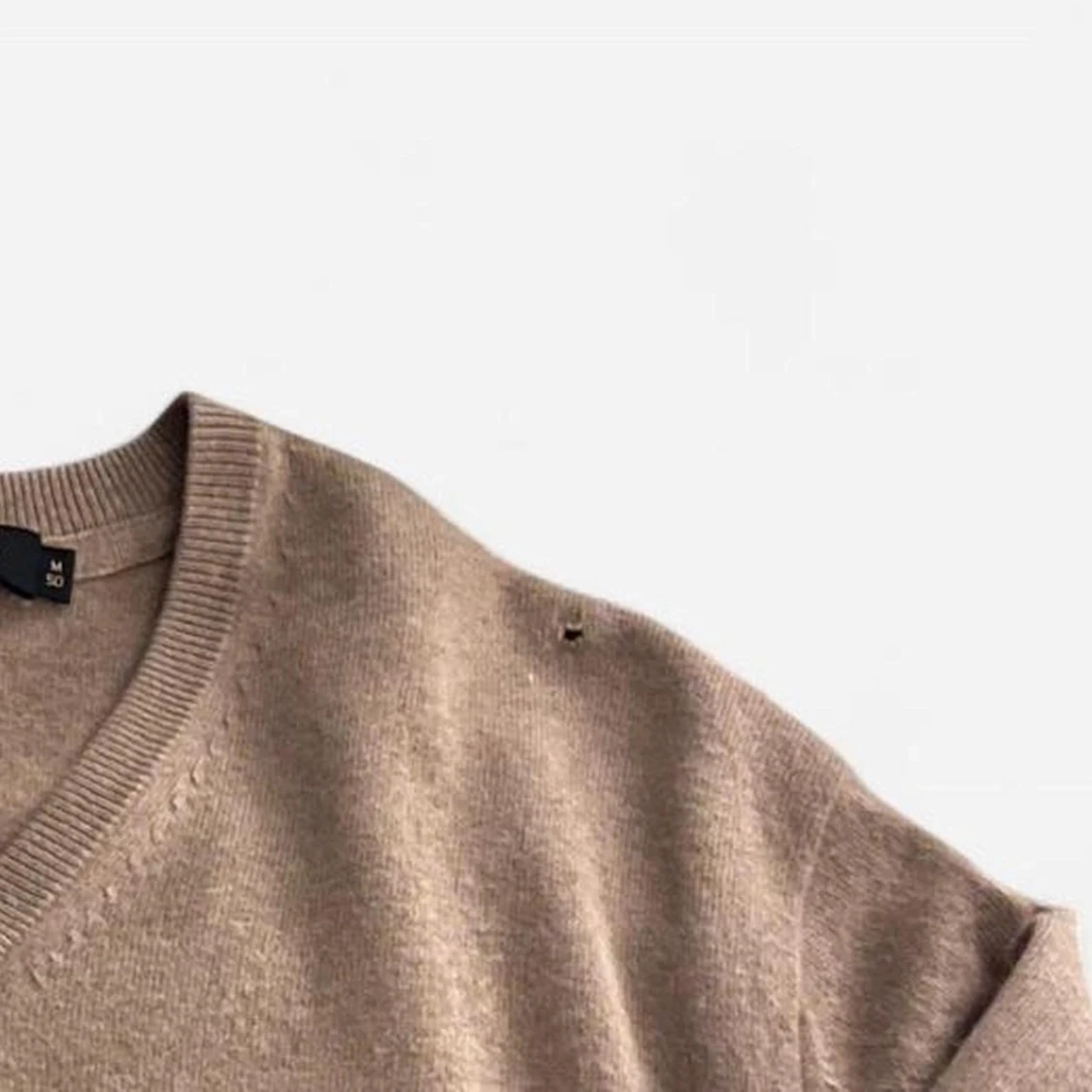 Beige kashmirtröja från Van Graaf - 1