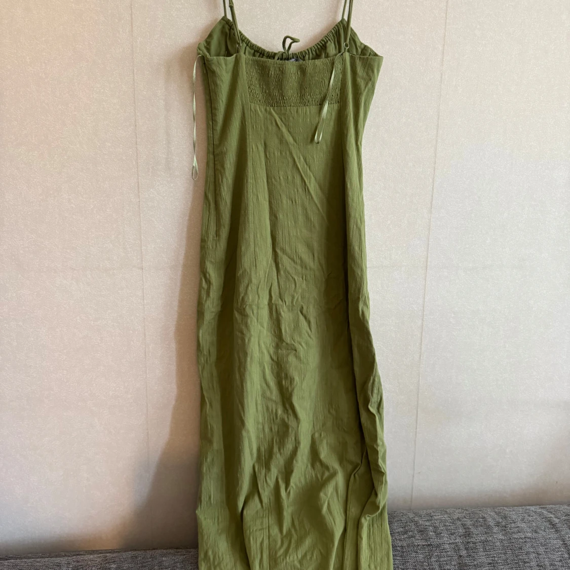 Grön långklänning från Zara - 2