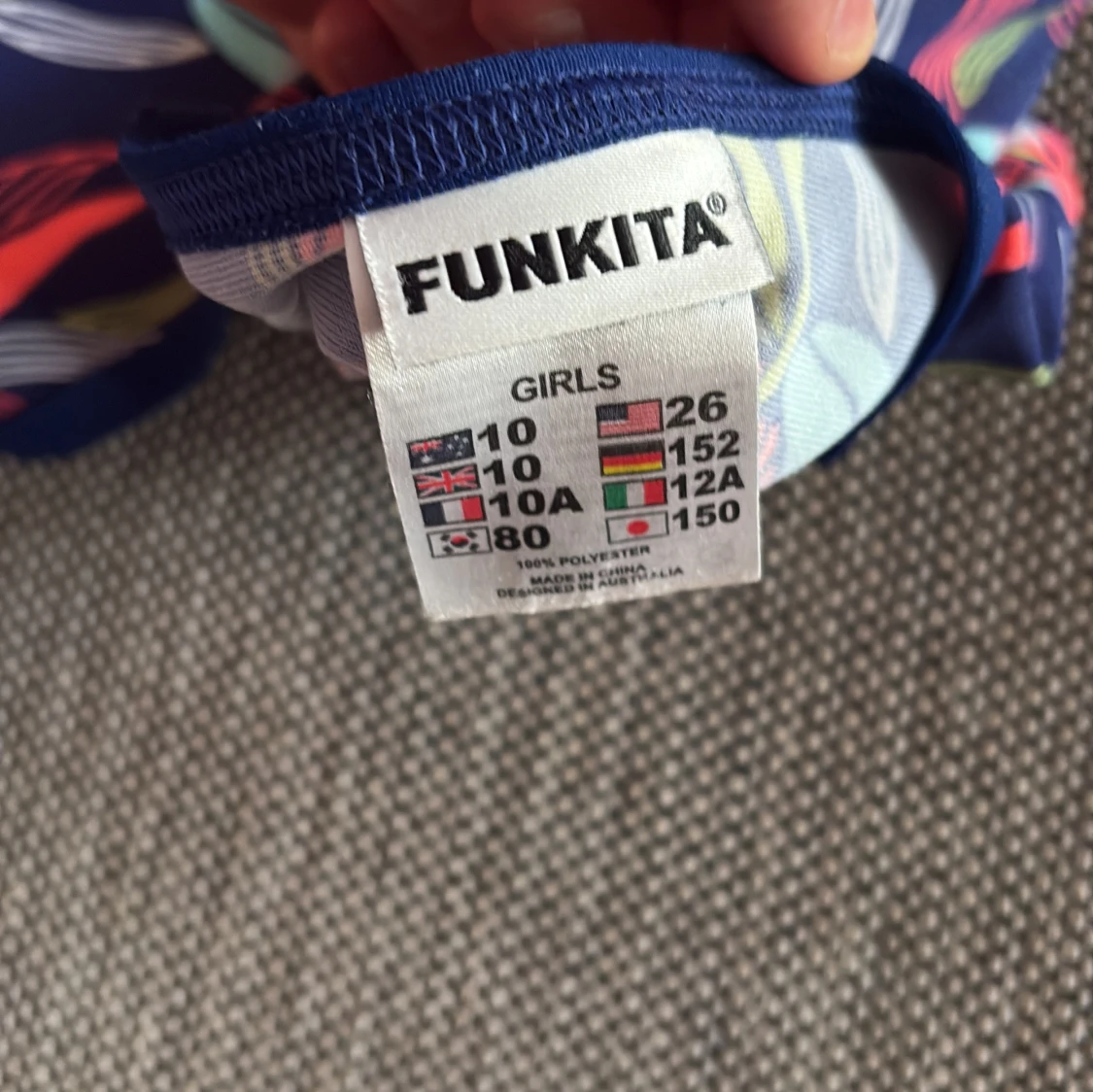 Färgglad baddräkt från Funkita - 3