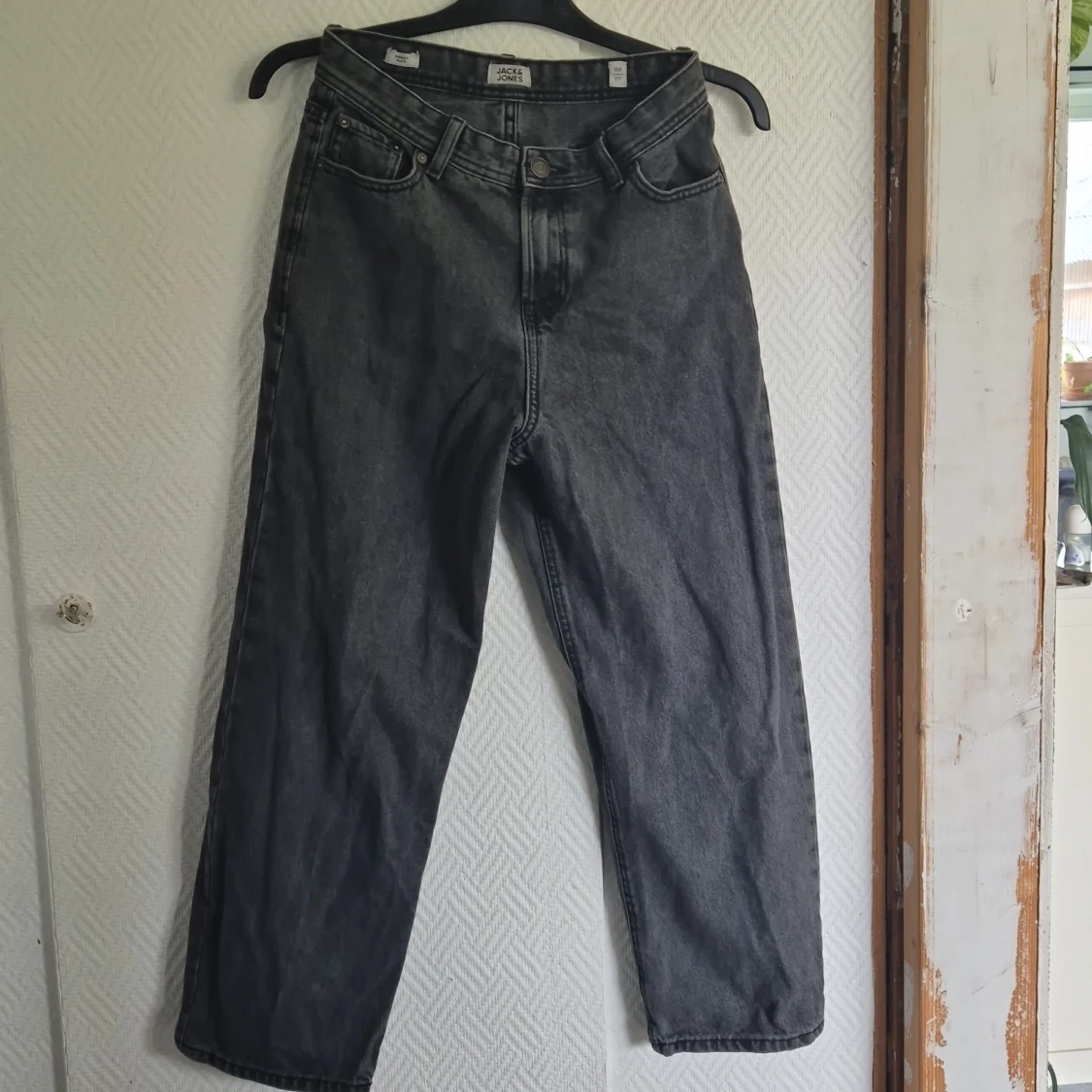 MörkGrå/svart jeans från Jack & Jones