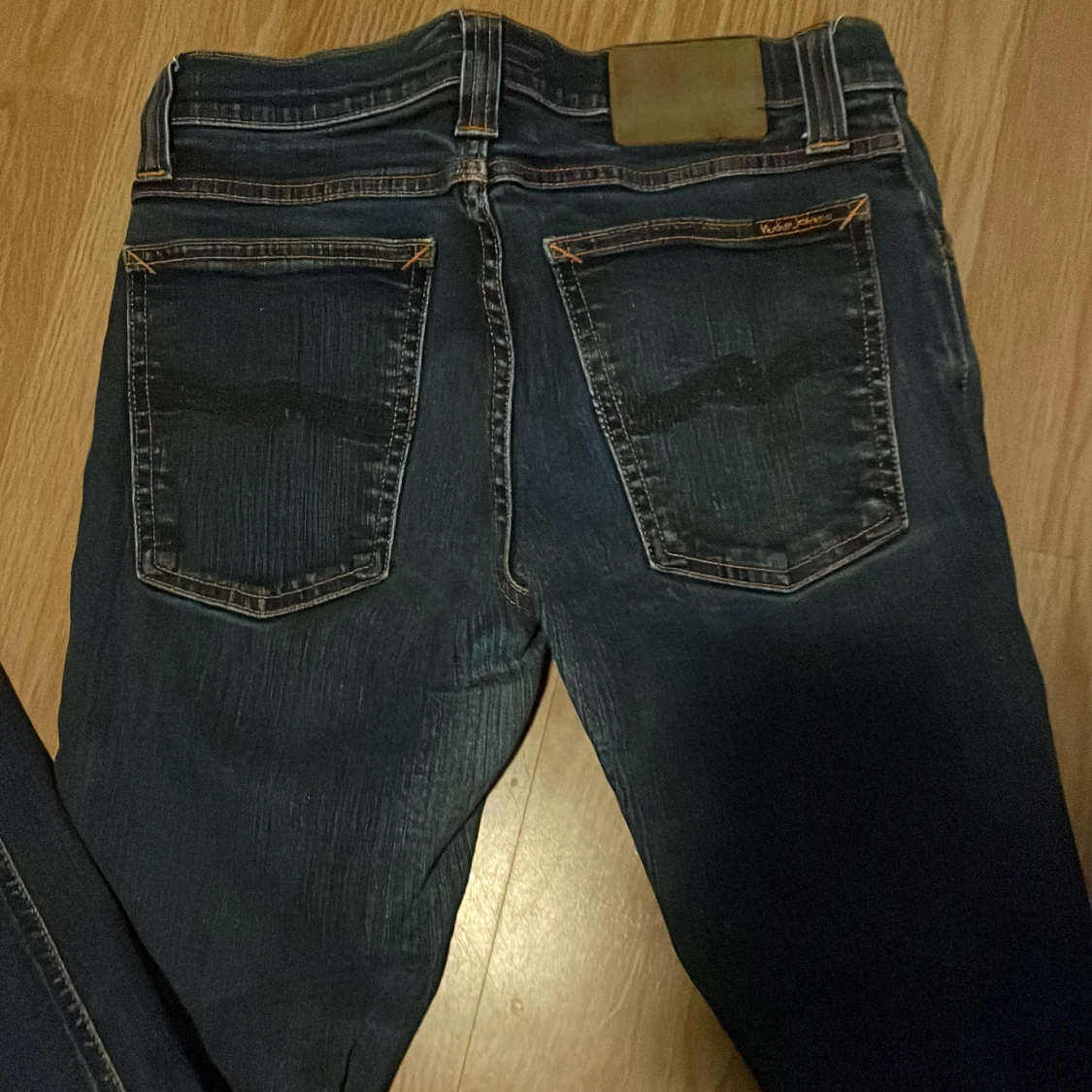 Blå jeansbyxor från Nudie Jeans - 1