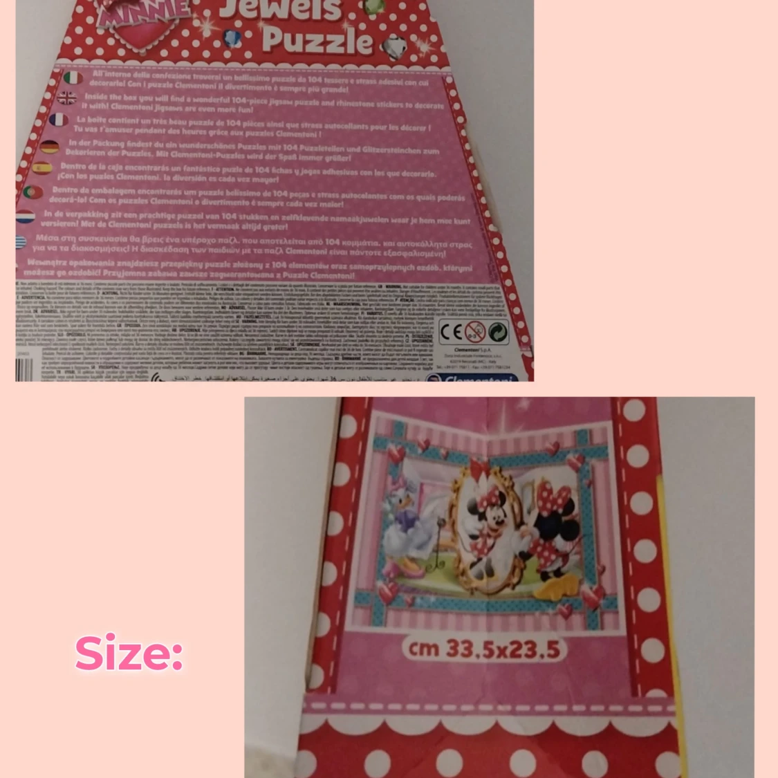 Pussel med disney motiv💗 - 3