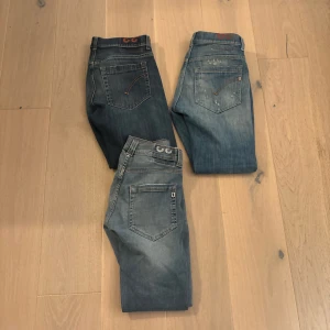 Dondup bulk - Feta jeans med lite andra storlekar än vad lapparna säger plus ett litet märke har åkt av 