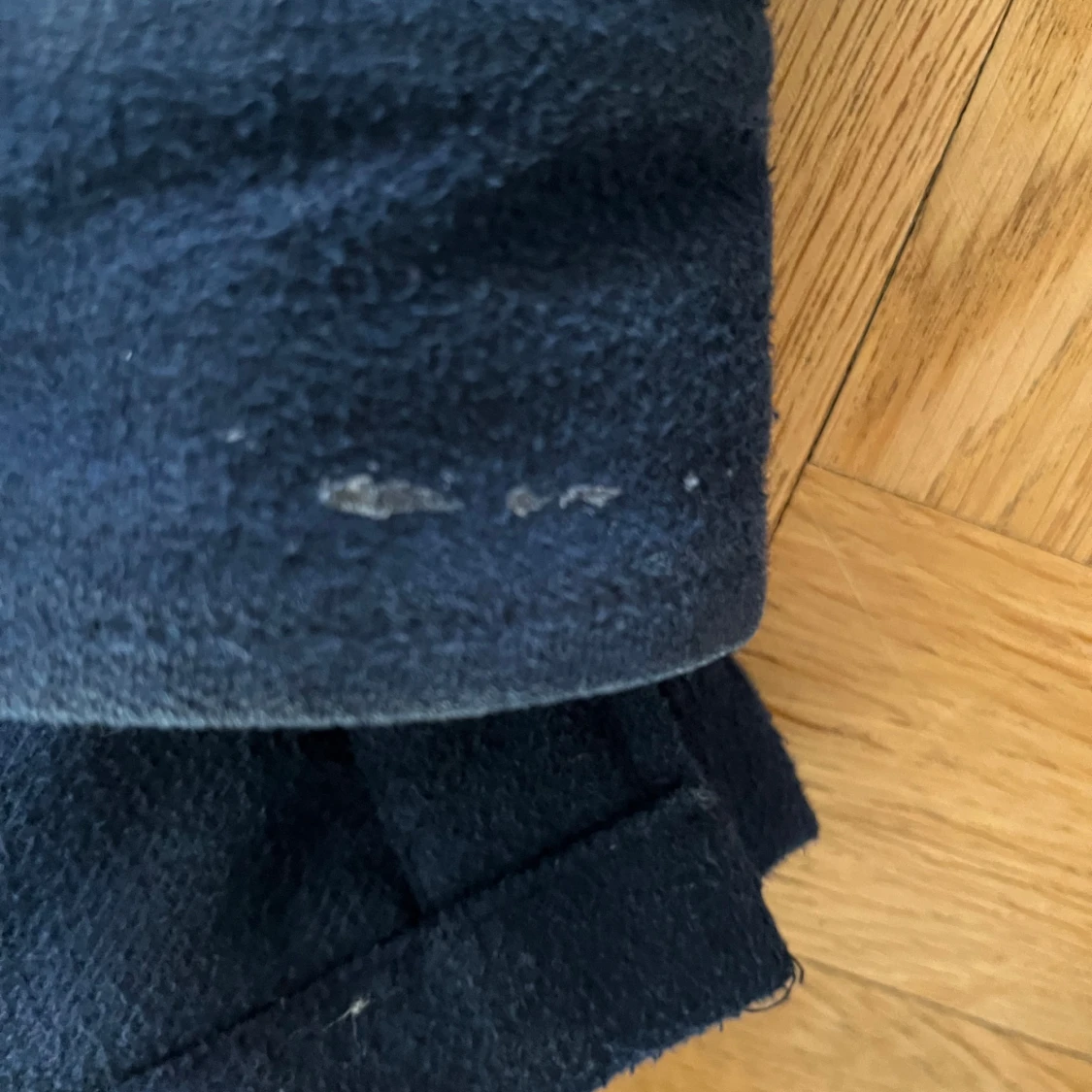 Mörkblå fleece overshirt från Donce de la sense strl M - 3