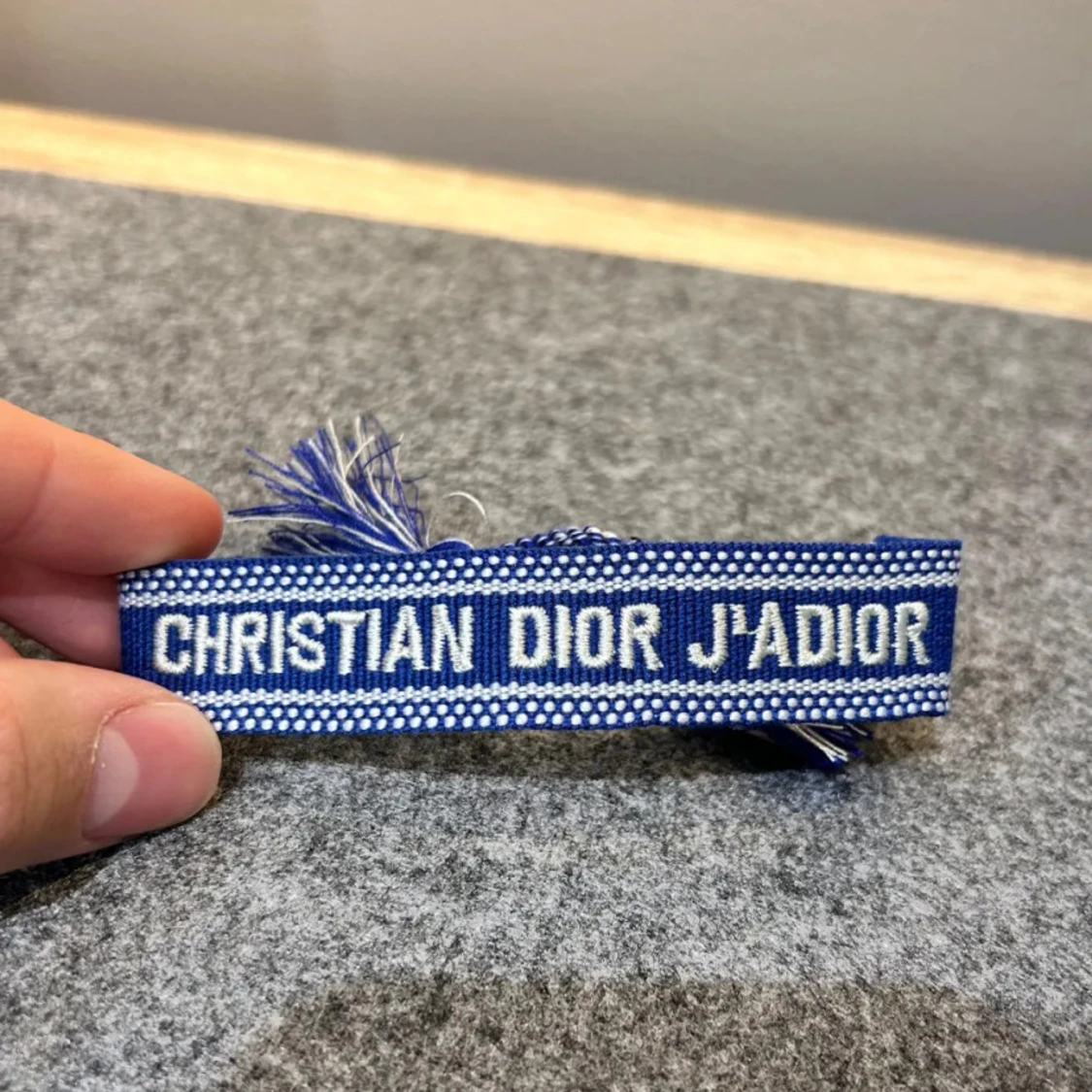 Blått armband från Christian Dior J'ADIOR