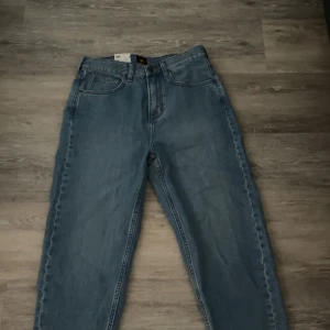 Blå Lee Easton jeans - Säljer ett par klassiska blå Lee Easton jeans med normal passform. .oanvända 