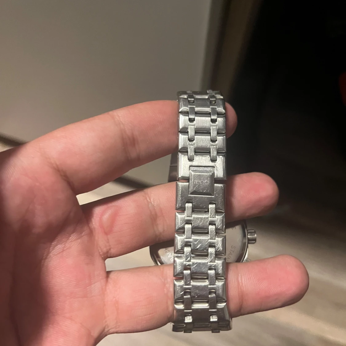 Silverfärgad kronografklocka från Regal - 1