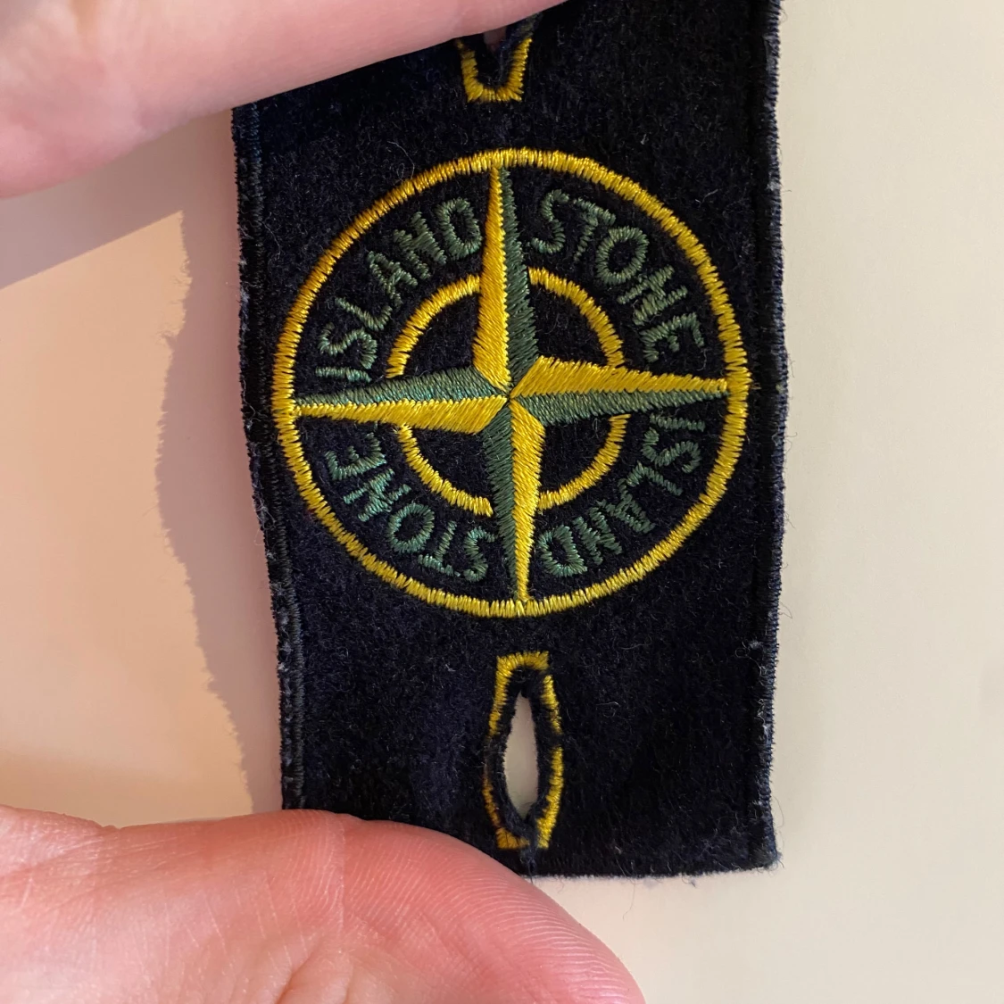 Mörkblå sweatshirt från Stone Island - 4