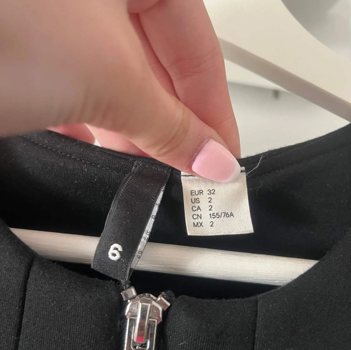 Snygg svart ”jacka” - 4