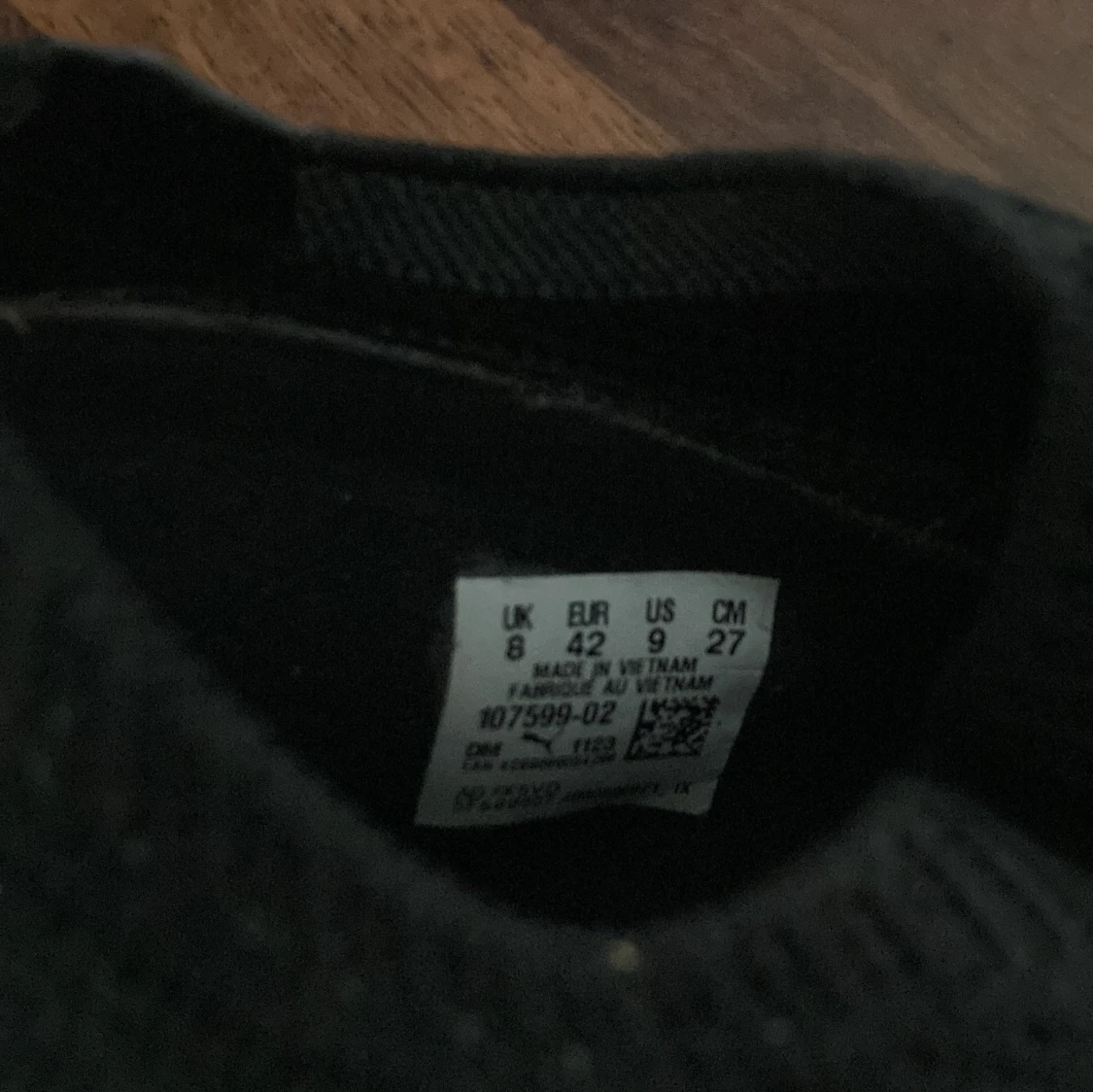 Svarta Puma fotbollsskor med snörning - 3