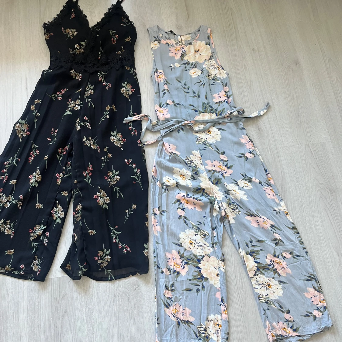 Svarta leggings i skinnimitation - 3