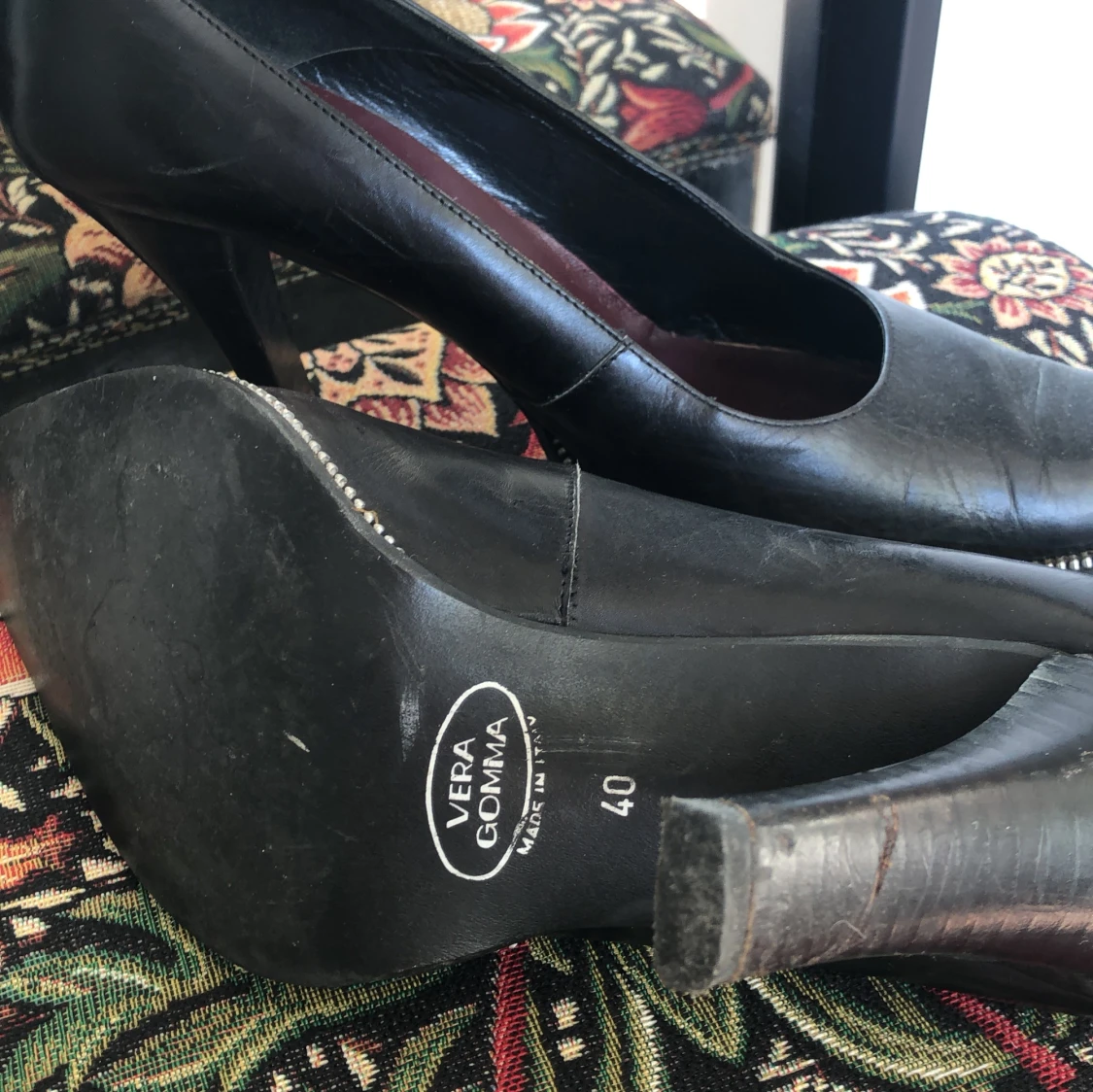 Svarta klackskor Christian Daniel - 2