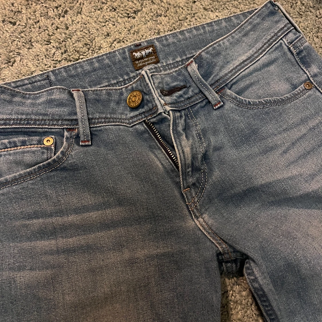 Blå jeans från Levi's - 1