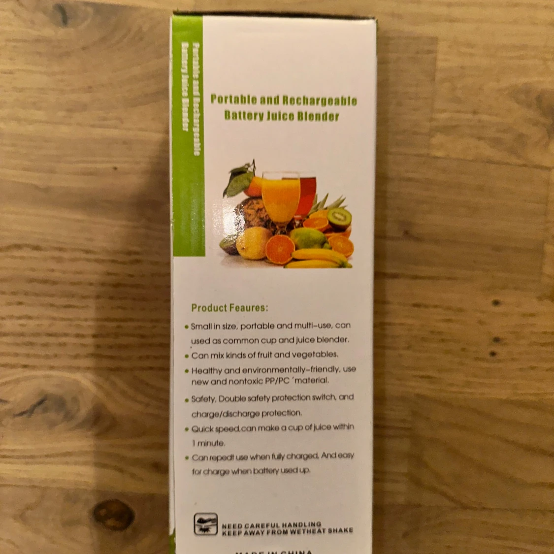 Bärbar och uppladdningsbar juiceblender - 1