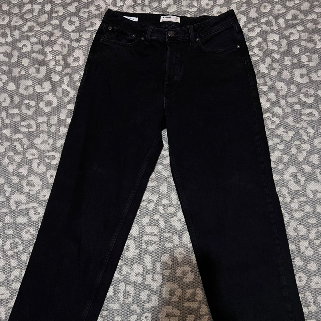 Baggy svarta Jack & Jones jeans