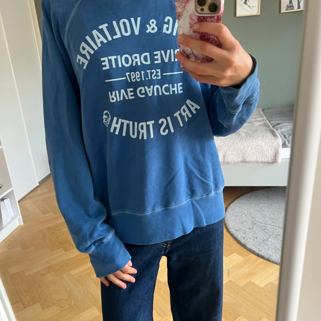 Blå sweatshirt från Zadig & Voltaire - 1