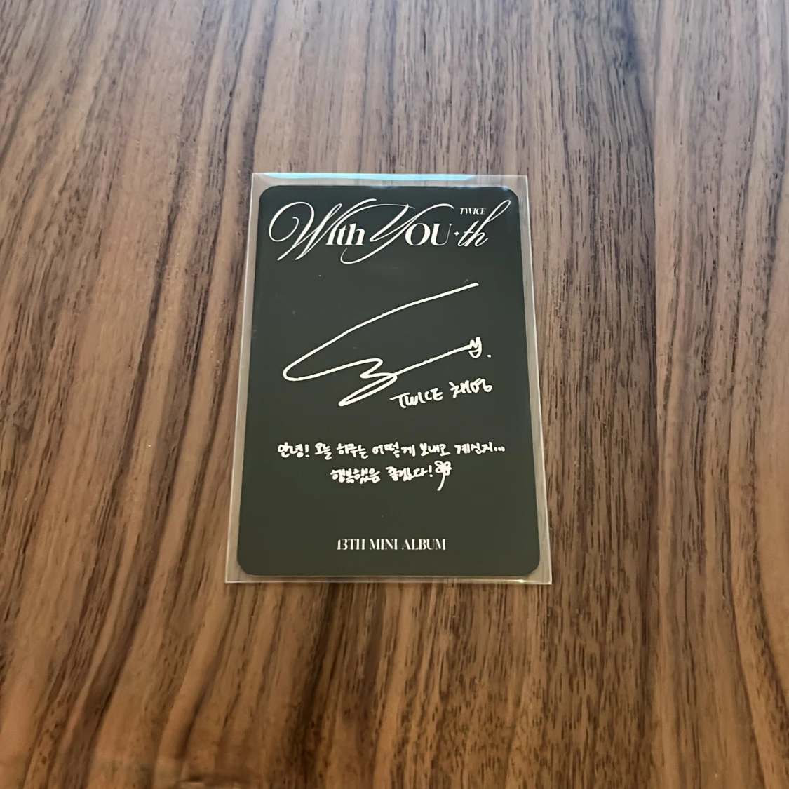 Chaeyoung från twice photocard - 1