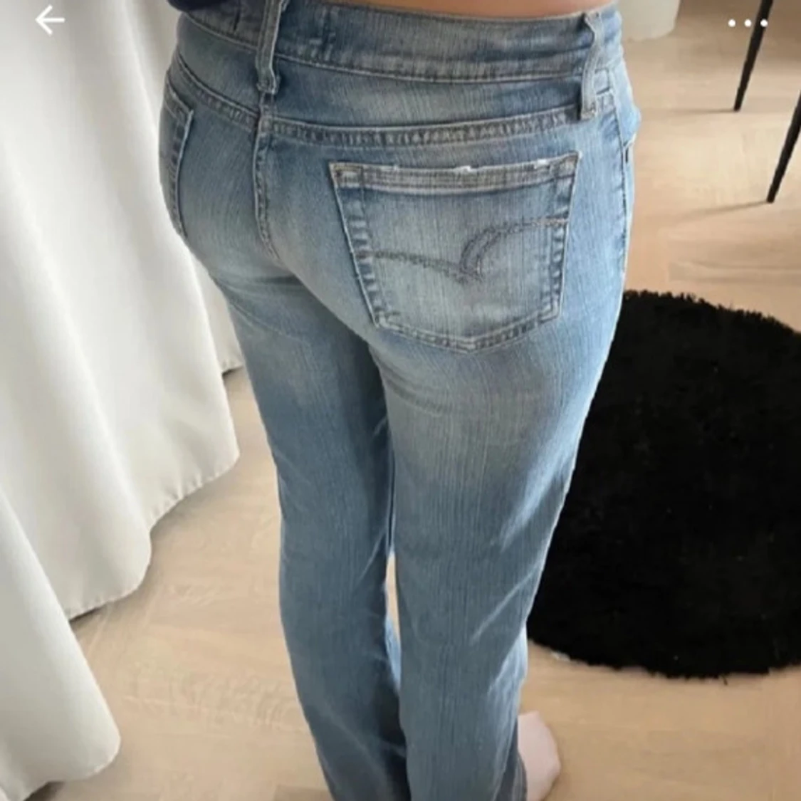 Lågmidjade ljusa bootcut - 2