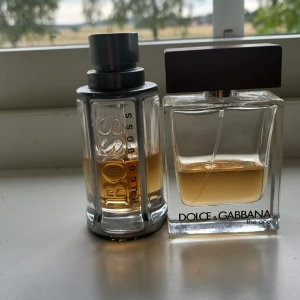 Hugo Boss & Dolce & Gabbana the one - Säljer Dolce Gabbana för 160kr och Hugo boss för 140kr men 260kr om du köper båda 2. Dolce gabbana kostar 799kr på kicks men det är 20ml kvar i den. Hugo Boss kostar ca 600kr på parfym.se men det är 25ml kvar i den. SÄLJER PGA FÖR MÅNGA PARFYMER.