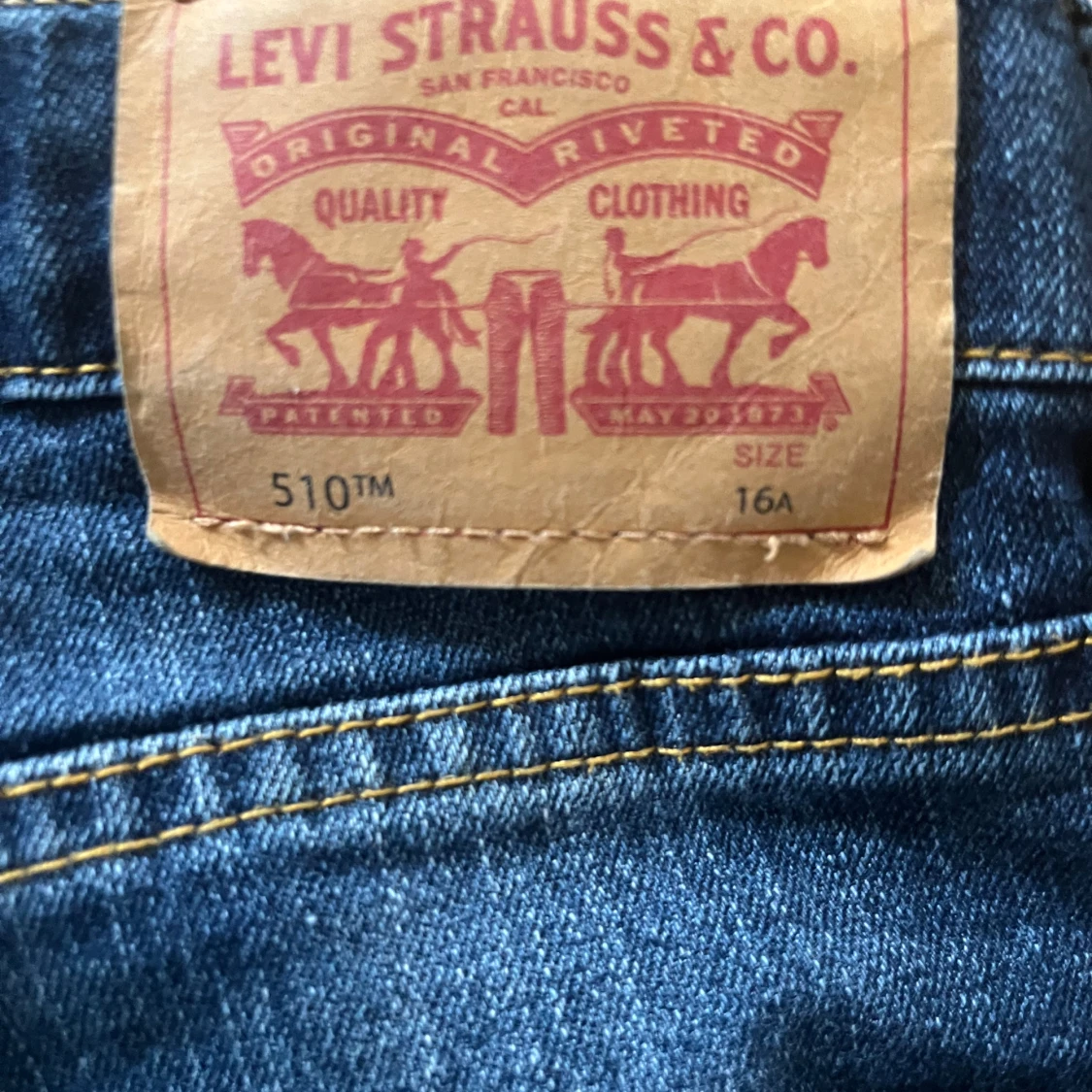 Levi's 510 skinny jeans blå - 2