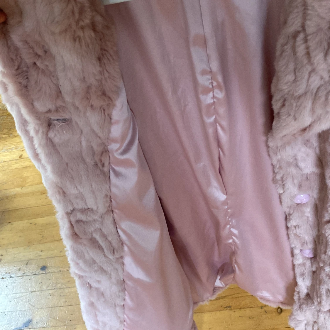 Rosa pälsjacka från Glamorous - 2