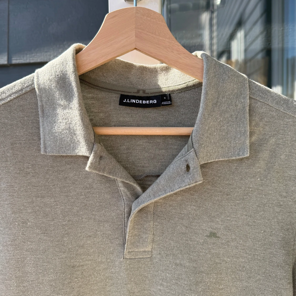Grön pikétröja från J.Lindeberg - 3