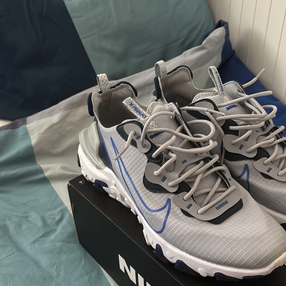 Nike React Element sneakers grå/blå - 1