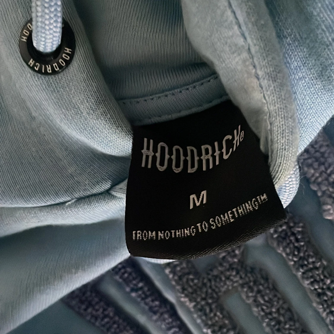 Blå HOODRICH hoodie med brodyr - 4