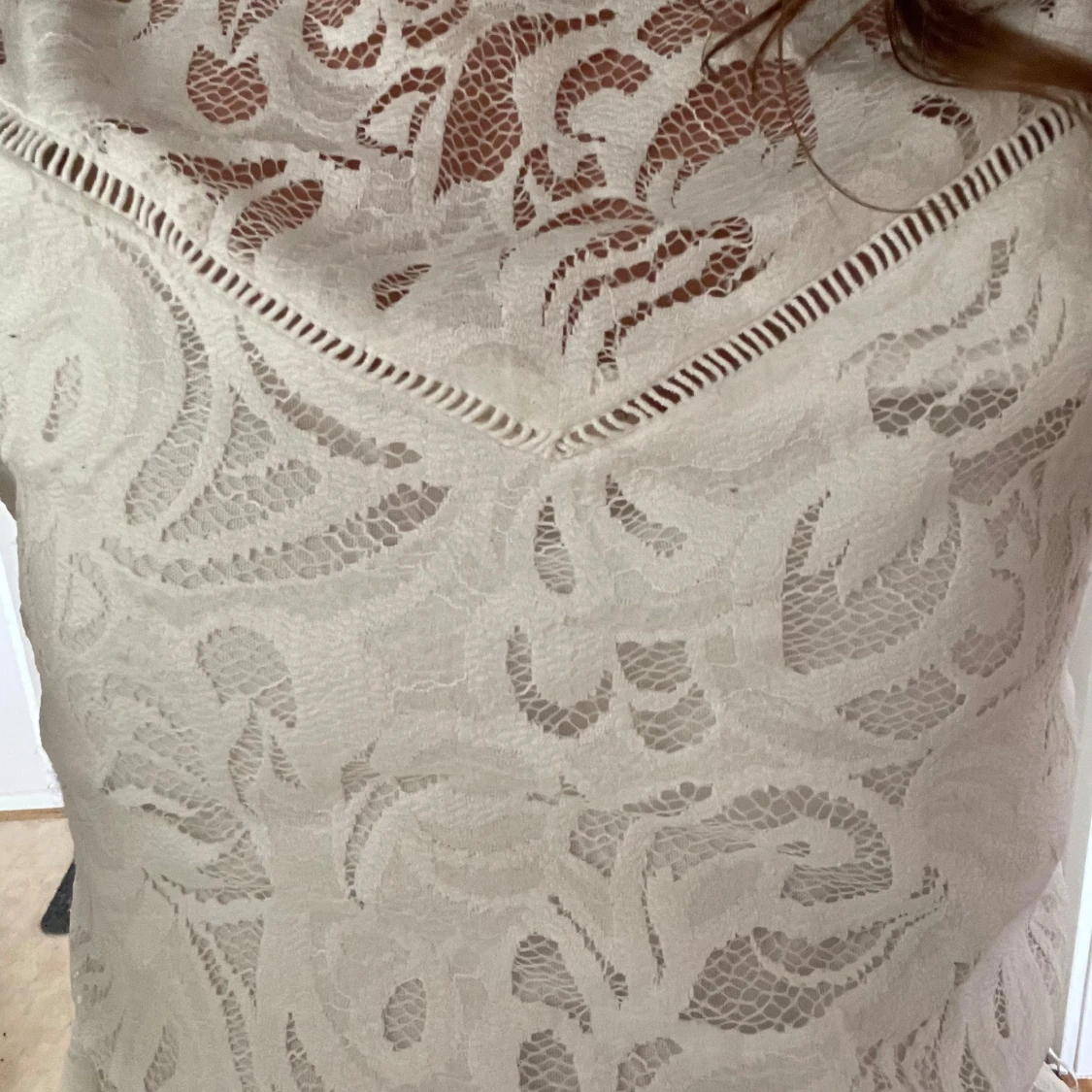 Vit spetsblus från Vila - 2