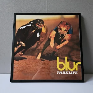 Blur - Albumaffisch, 31.5x31.5cm - Blur - Parklife albumaffisch, 31.5x31.5   Helt ny - Passar bra i IKEAs tavelram Lomviken!  Skickas i papprulle - Ramen ingår inte!