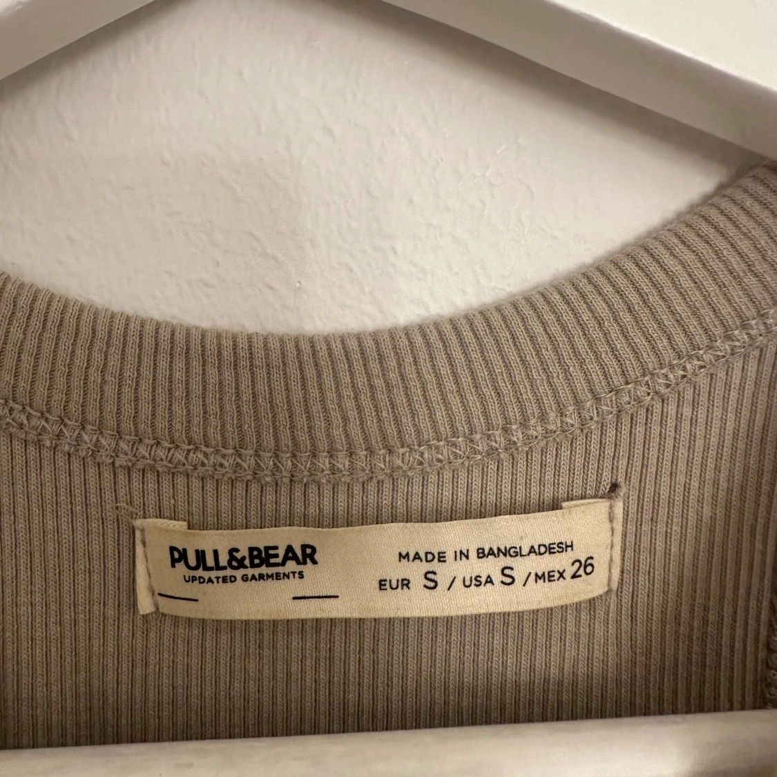 beige/grå klänning  - 3