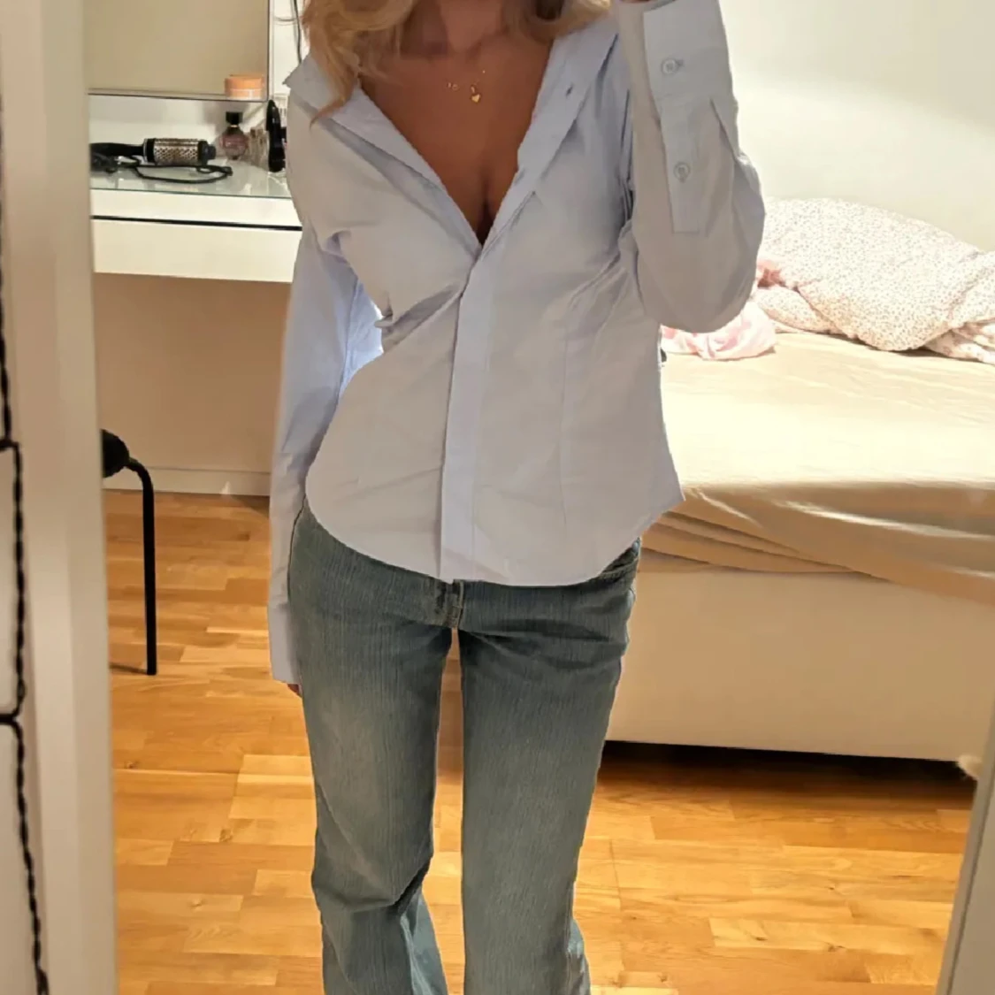 Ljusblå skjorta - 3