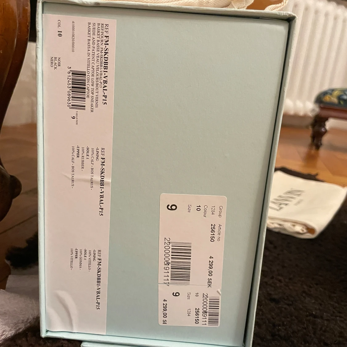 Svarta sneakers från Lanvin - 3