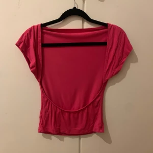 Backless pink shirt!! - Been used 2/3 times looks completely new!! :D