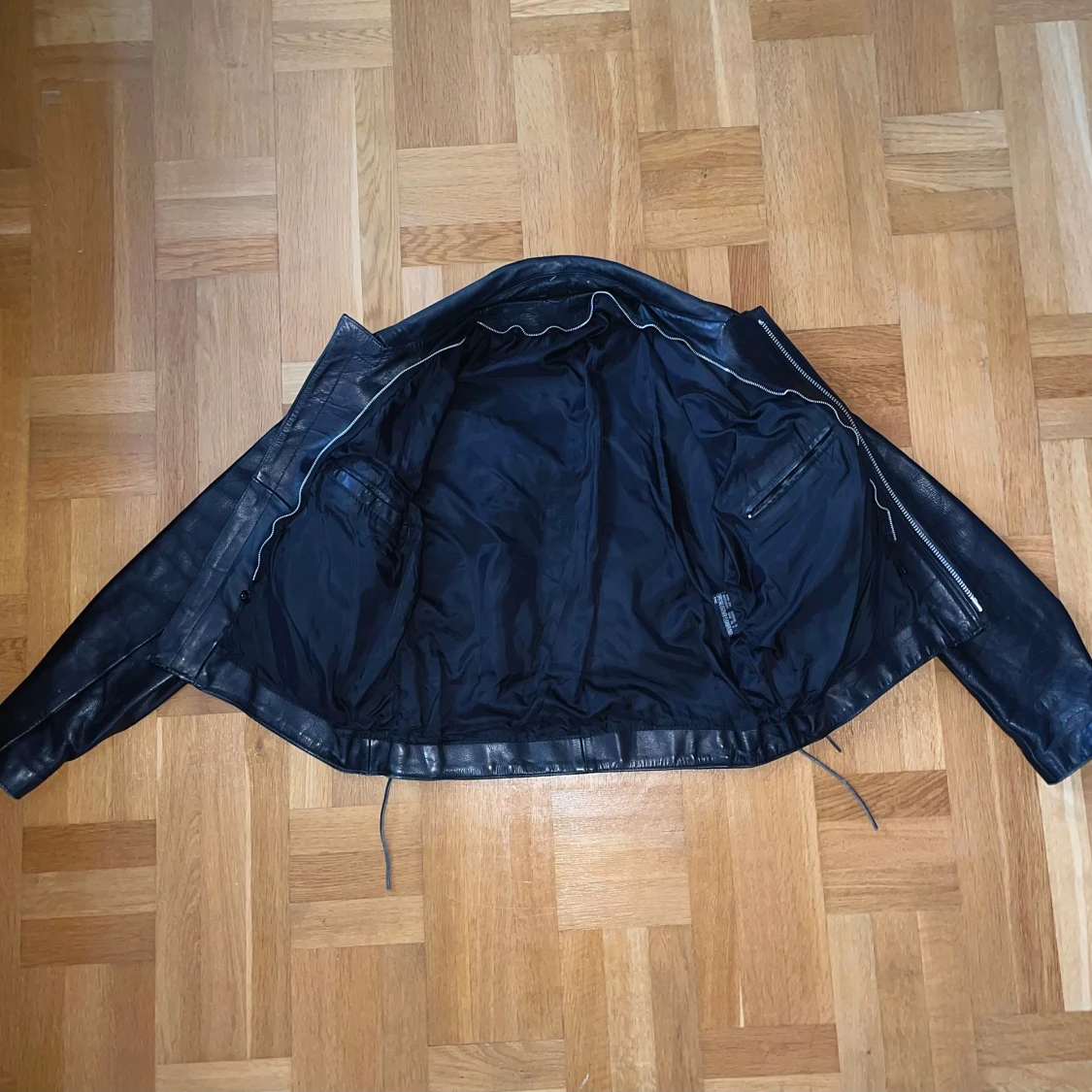 Läder jacka - 91