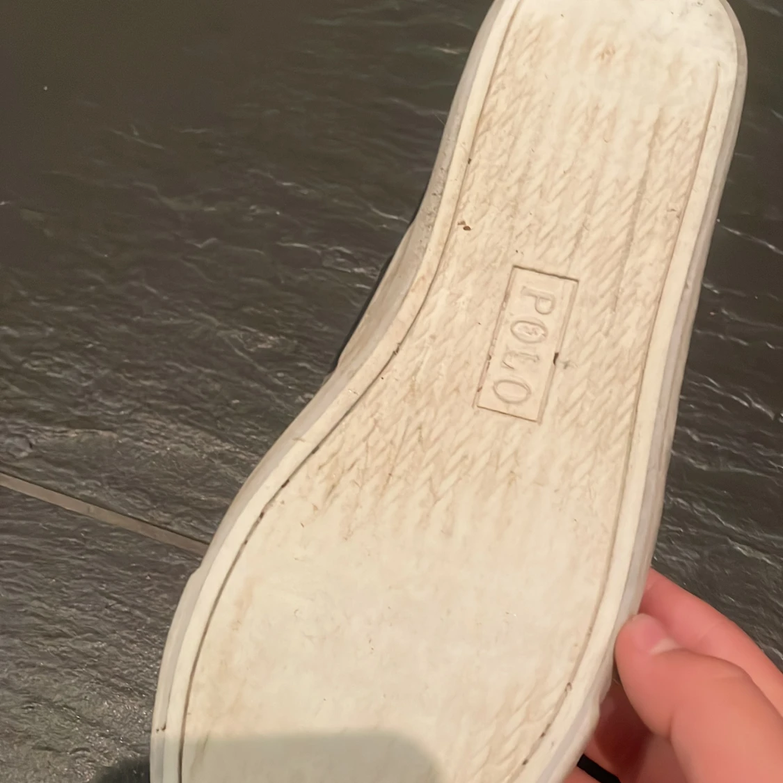 Mörkblå sneakers från Polo Ralph Lauren med Box - 3