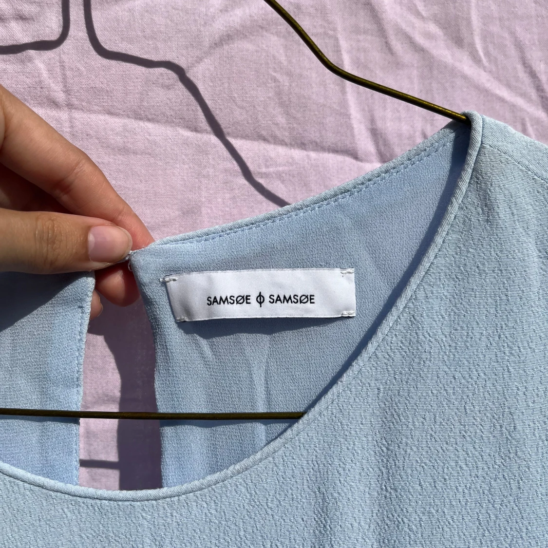 Ljusblå klänning från Samsøe Samsøe - 2