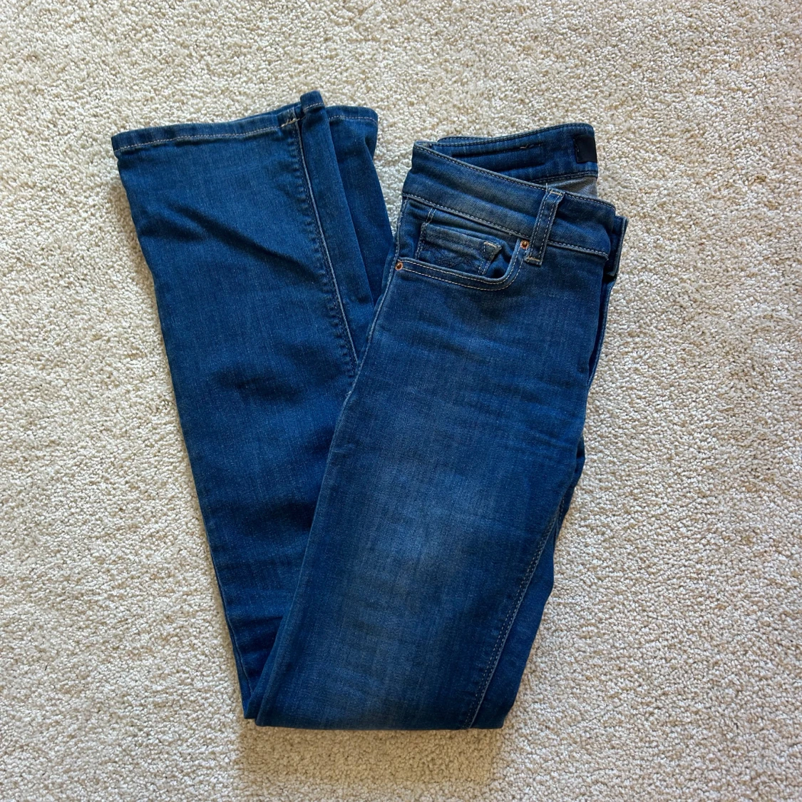 Blå Replay New Luz bootcut jeans - 1