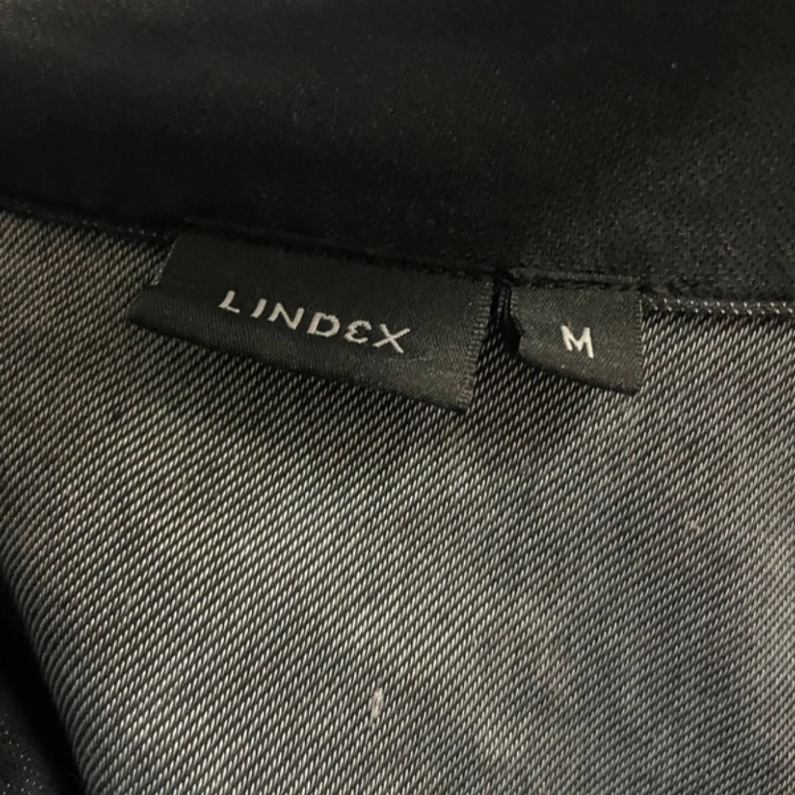 Svart skinnjacka från Lindex, M - 3