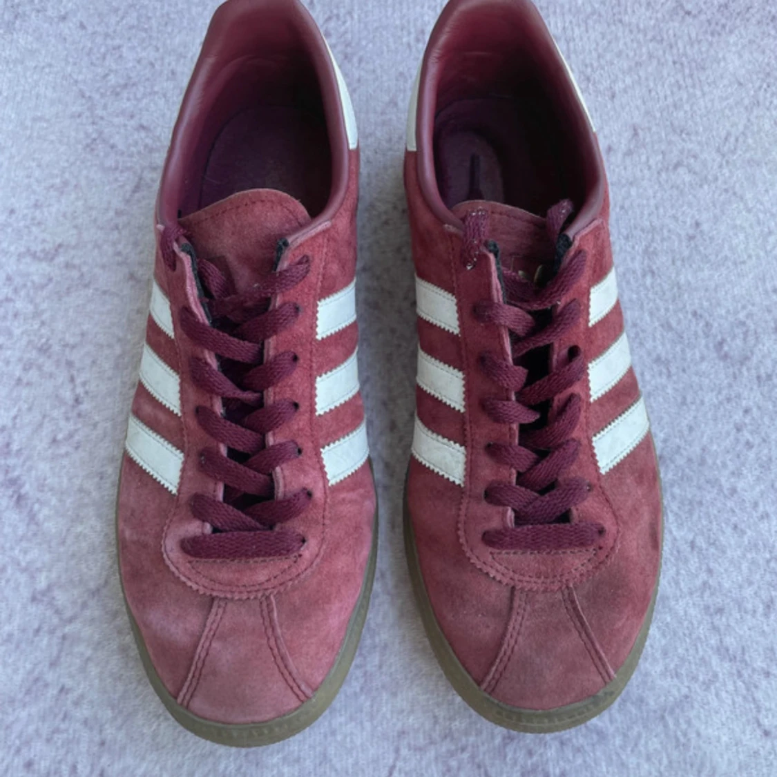 Adidas München vinröda sneakers - 3