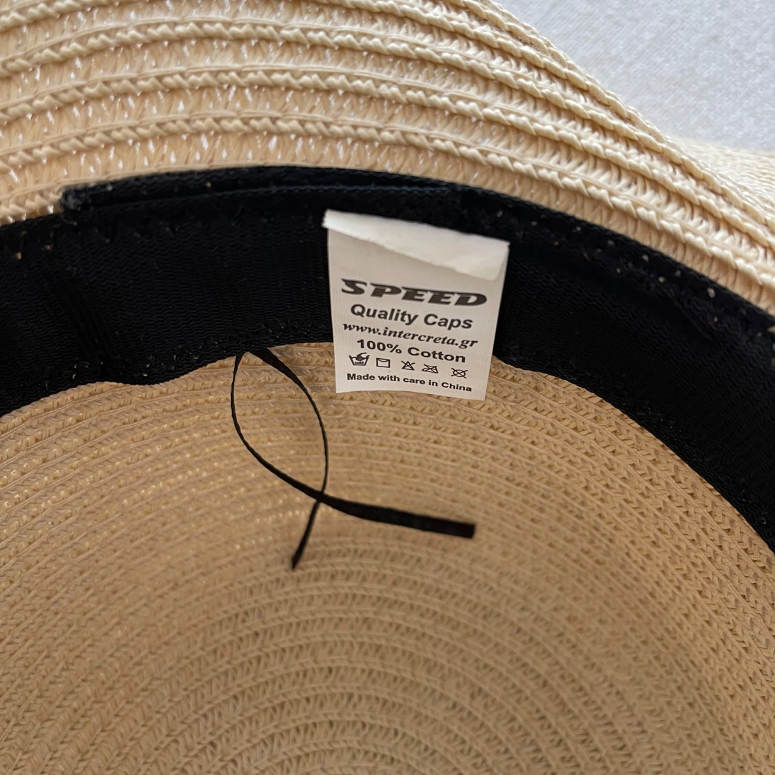 Beige solhatt från Speed - 2