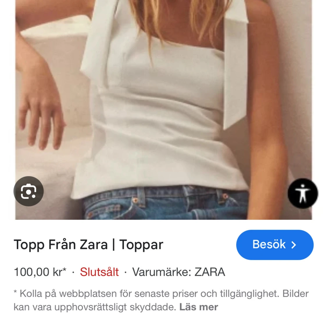 Blus med rosetter  - 1