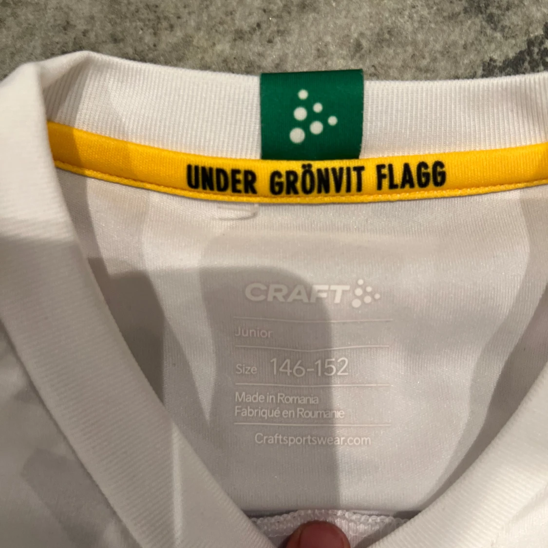 Vit Hammarby fotbollströja Craft junior - 2