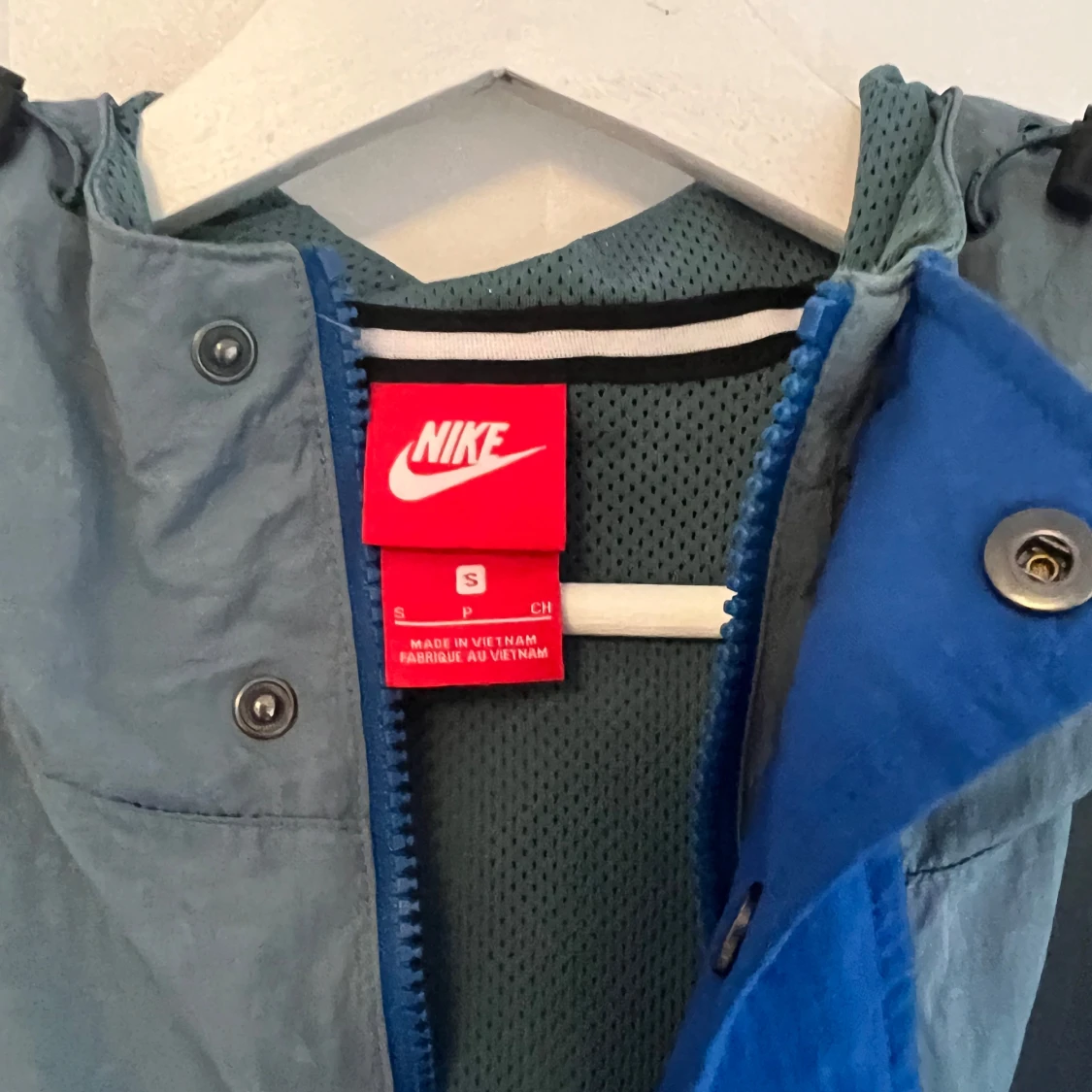 Nike Air blå/grå vindjacka S - 1